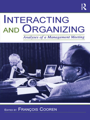 cover image of Interacting and Organizing